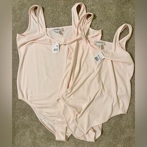 SQUARE NECK RIBBED MATERNITY BODYSUIT